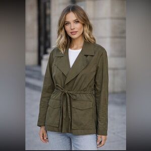 Circle of Trust - Cindy Jacket in Husk Green - M